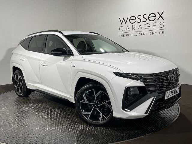 Hyundai TUCSON 1.6T Hybrid N Line 5dr Auto 5(2024) White