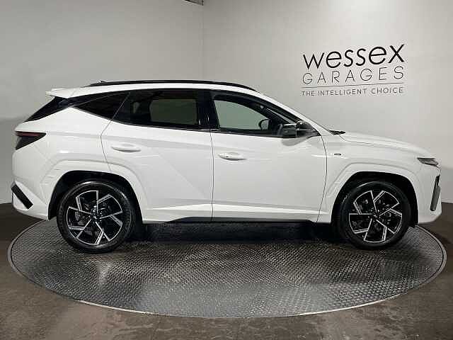 Hyundai TUCSON 1.6T Hybrid N Line 5dr Auto 5(2024) White