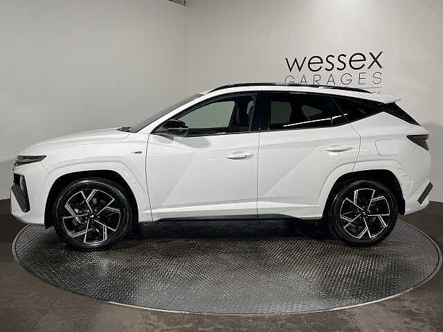 Hyundai TUCSON 1.6T Hybrid N Line 5dr Auto 5(2024) White