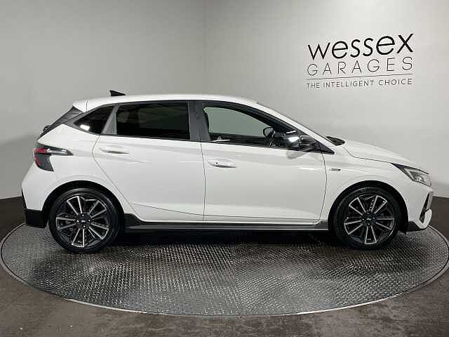 Hyundai I20 1.0T GDi 48V MHD 120 N Line 5dr DCT White