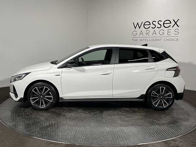 Hyundai I20 1.0T GDi 48V MHD 120 N Line 5dr DCT White