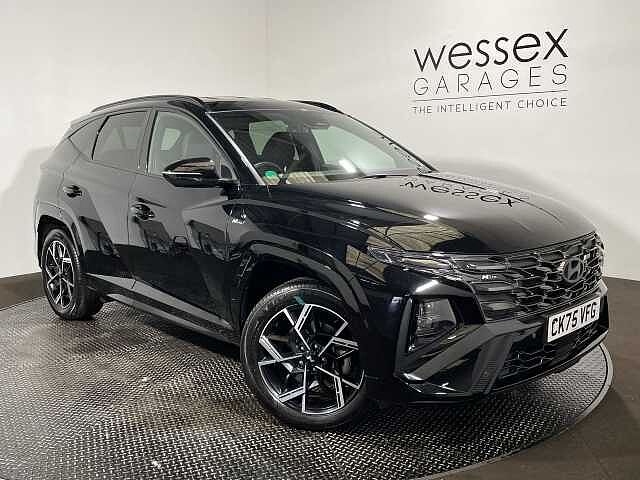 Hyundai TUCSON 1.6T Hybrid N Line 5dr Auto Black