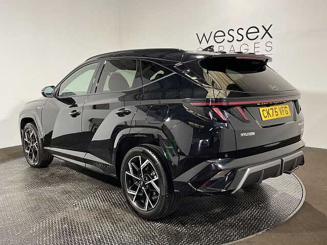 Hyundai TUCSON 1.6T Hybrid N Line 5dr Auto Black