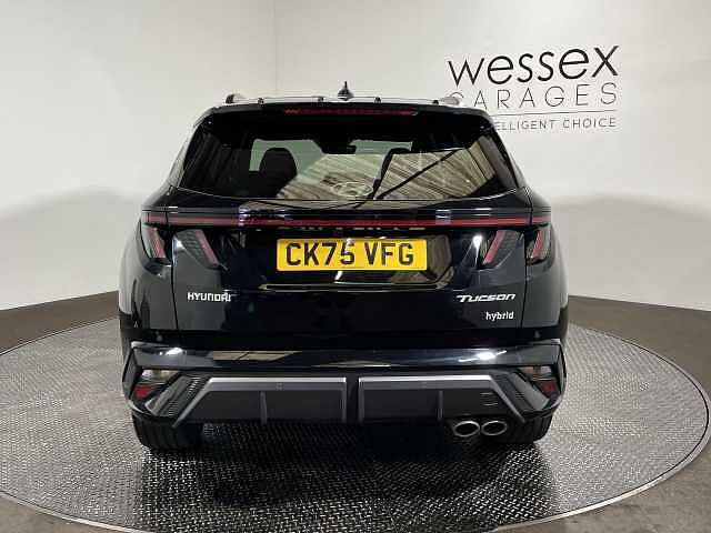 Hyundai TUCSON 1.6T Hybrid N Line 5dr Auto Black