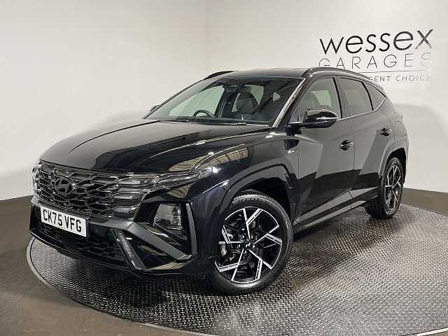 Hyundai TUCSON 1.6T Hybrid N Line 5dr Auto Black