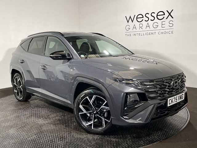 Hyundai TUCSON 1.6T Hybrid N Line 5dr Auto Grey