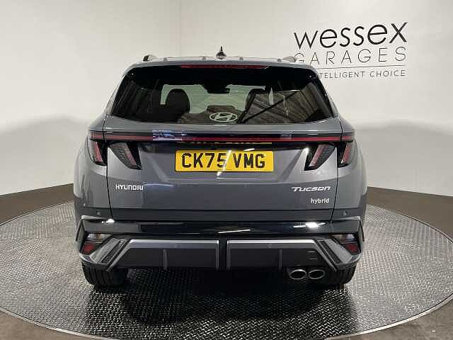 Hyundai TUCSON 1.6T Hybrid N Line 5dr Auto Grey