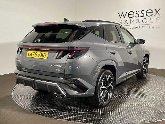 Hyundai TUCSON 1.6T Hybrid N Line 5dr Auto Grey