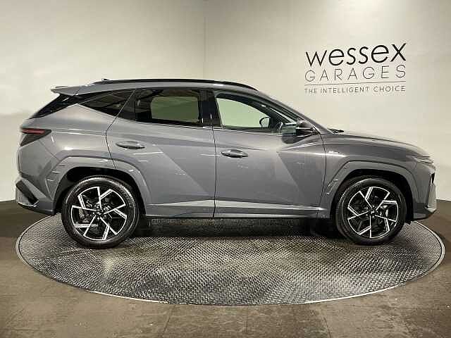 Hyundai TUCSON 1.6T Hybrid N Line 5dr Auto Grey