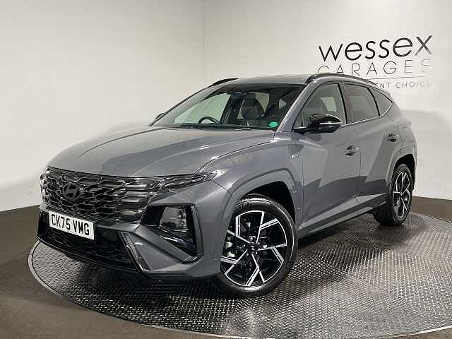 Hyundai TUCSON 1.6T Hybrid N Line 5dr Auto Grey