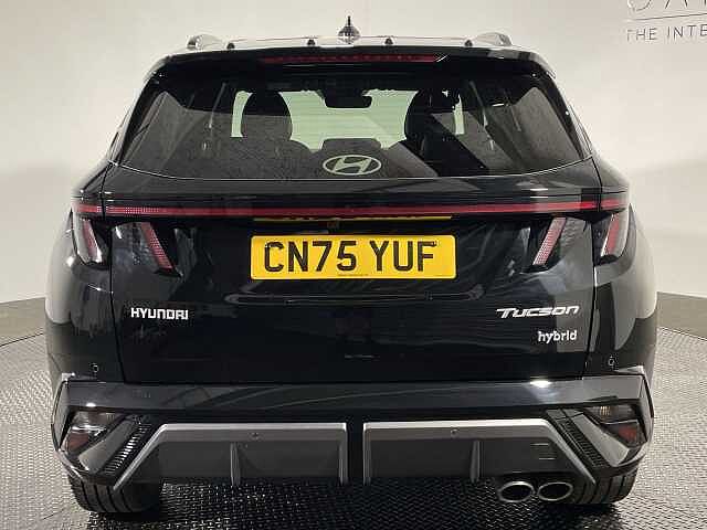 Hyundai TUCSON 1.6T Hybrid N Line 5dr Auto Black