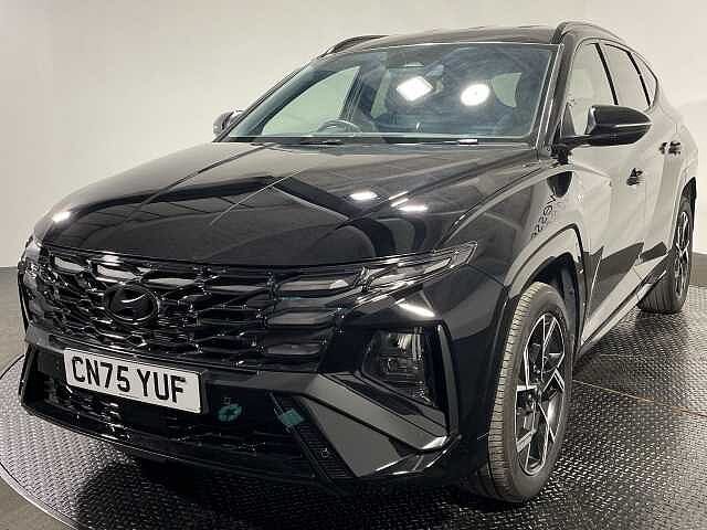 Hyundai TUCSON 1.6T Hybrid N Line 5dr Auto Black